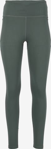 ENDURANCE Skinny Sportbroek 'Leager' in Groen: voorkant