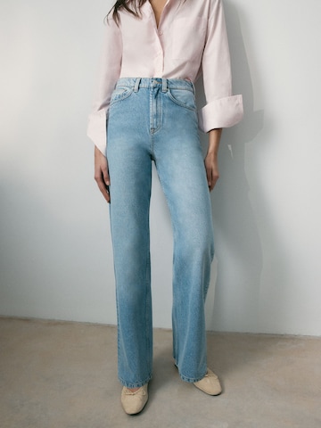 Wide Leg Jean Bhoem en bleu : devant
