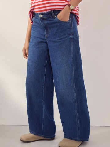 Wide leg Jeans di Next in blu: frontale