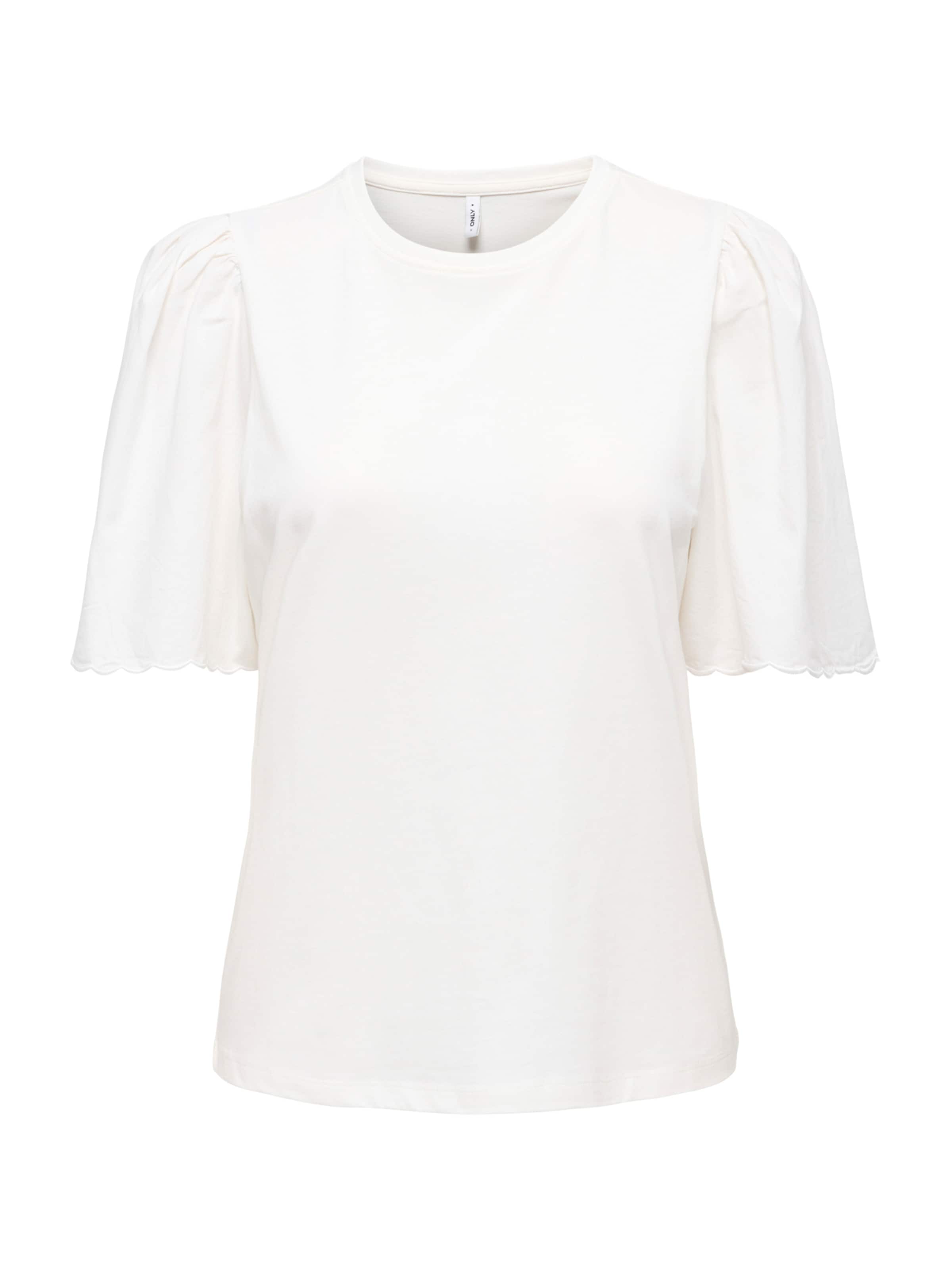 ONLY T-Shirt 'ONLVERONIKA' in Weiß: Vorderseite