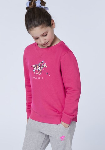 Polo Sylt Sweatshirt in Pink