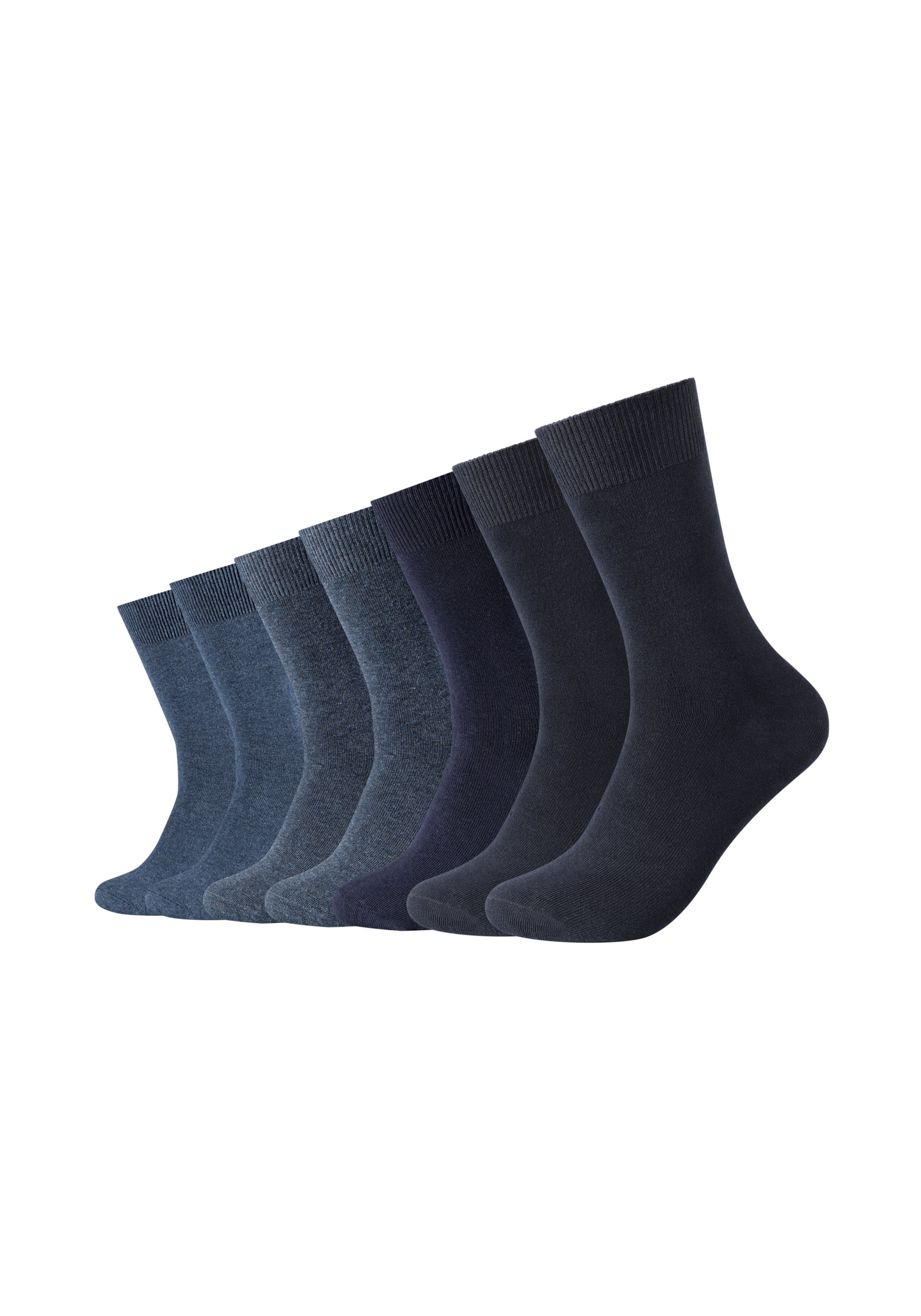camano Socken in Blau: Vorderseite