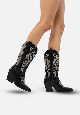 Stivale da cowboy di Salinyang in nero