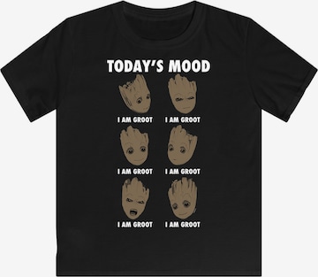 F4NT4STIC Shirt 'Groot's Today's Mood' in Black