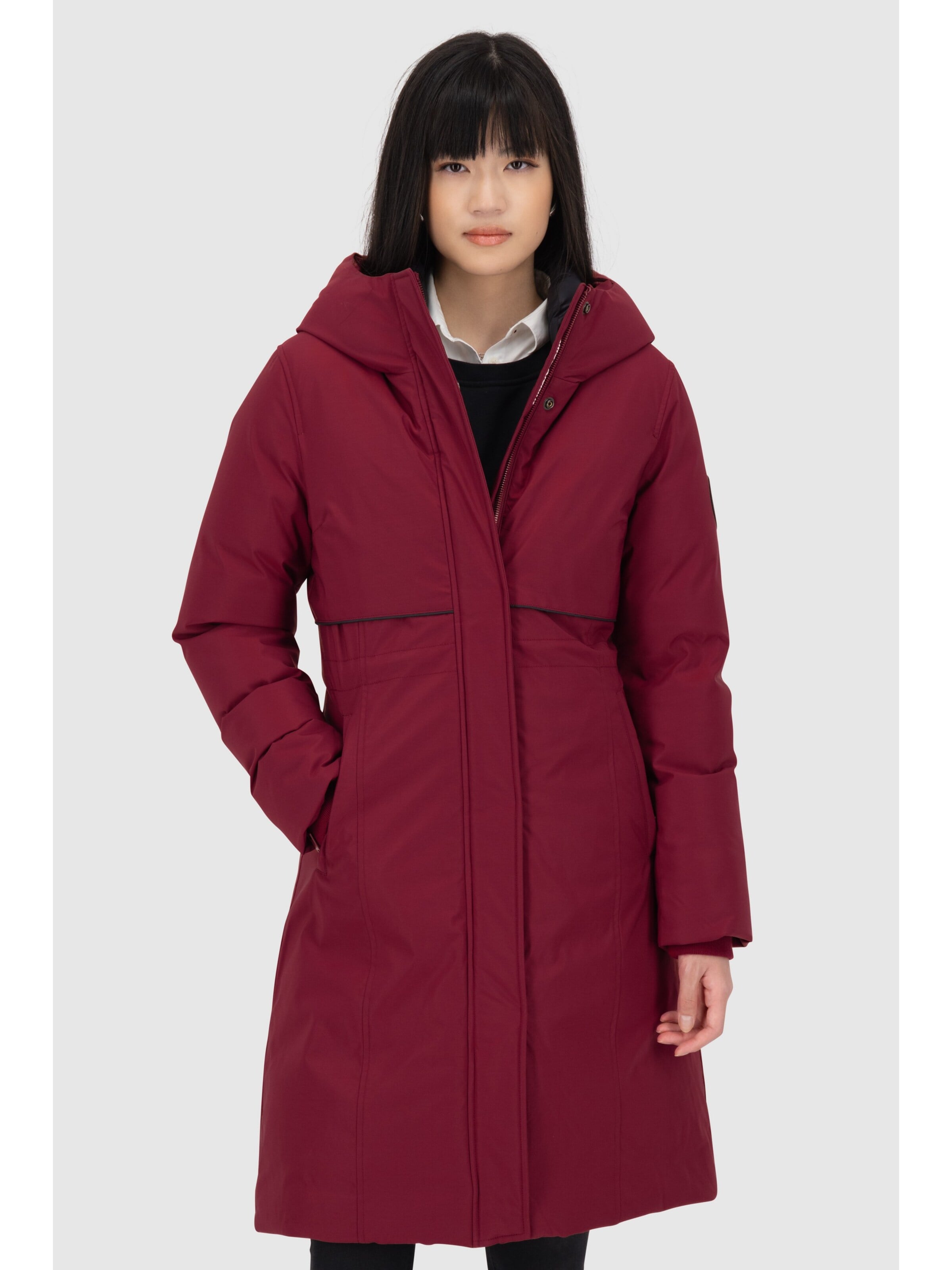 Veste d’hiver 'CarsynAK A' alife & kickin en rouge : devant