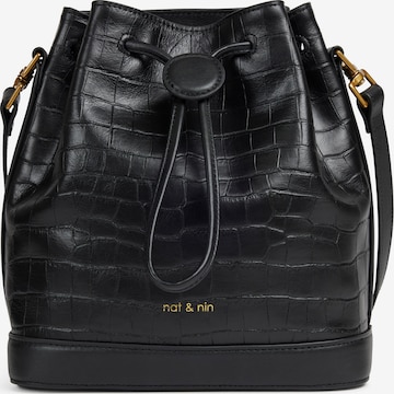 Nat&Nin Сумка через плечо 'Norah' в Черный: спереди