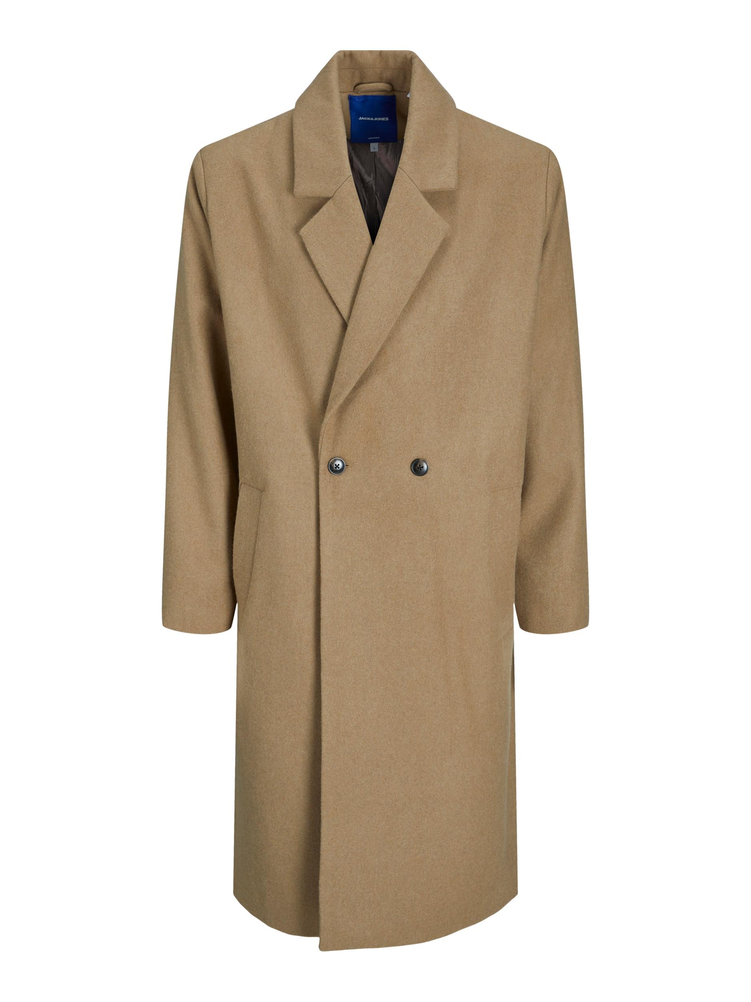JACK & JONES Between-seasons coat 'HARRY' in Beige: front