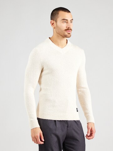 s.Oliver Trui in Beige: voorkant