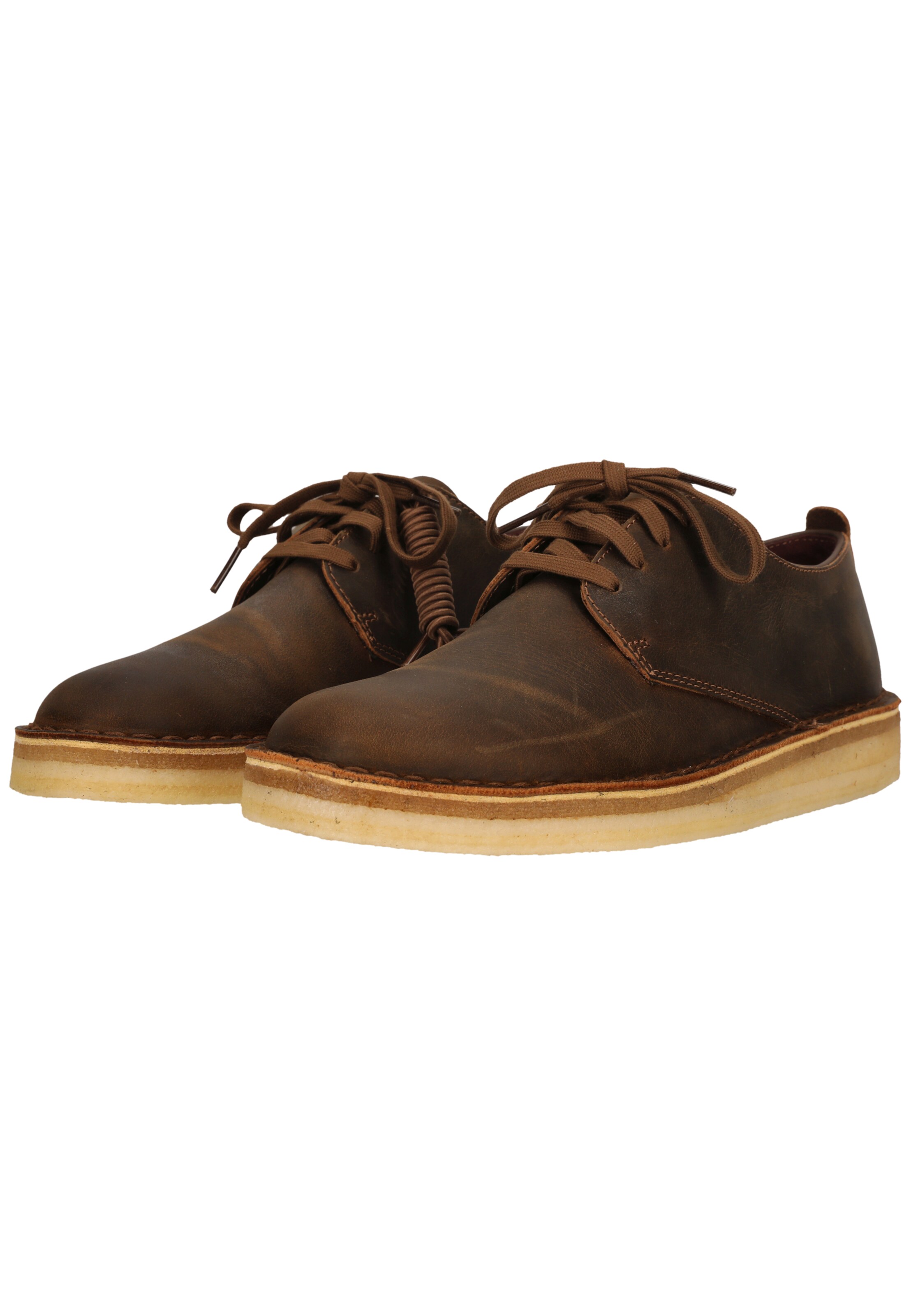 CLARKS Lace-Up Shoes 'Coal London' in Brown