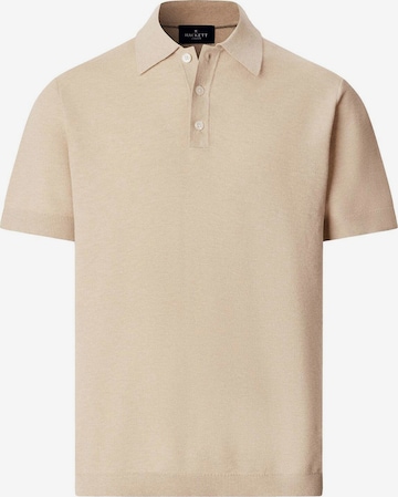 Hackett London Shirt 'HONEYCOMB' in Beige: front