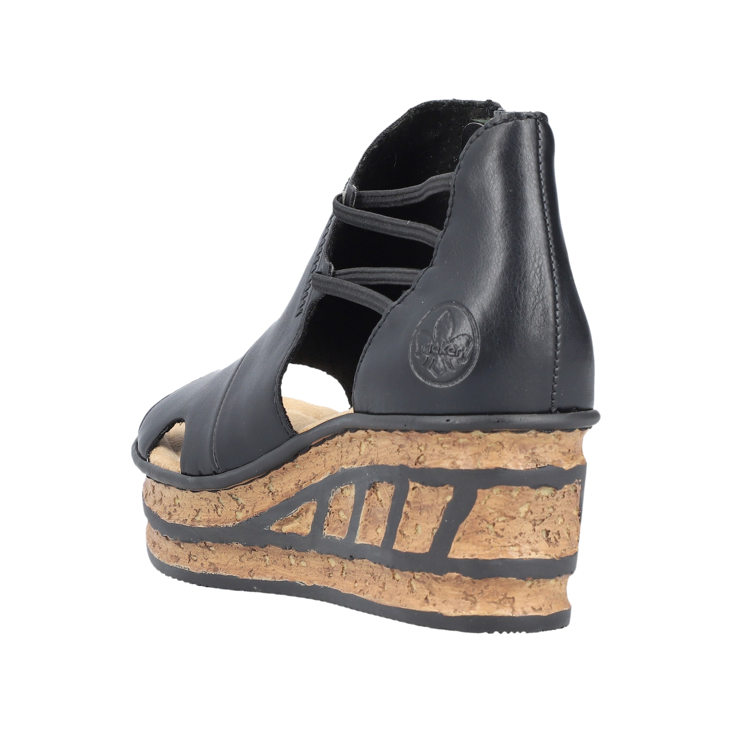 Rieker Sandale in Schwarz