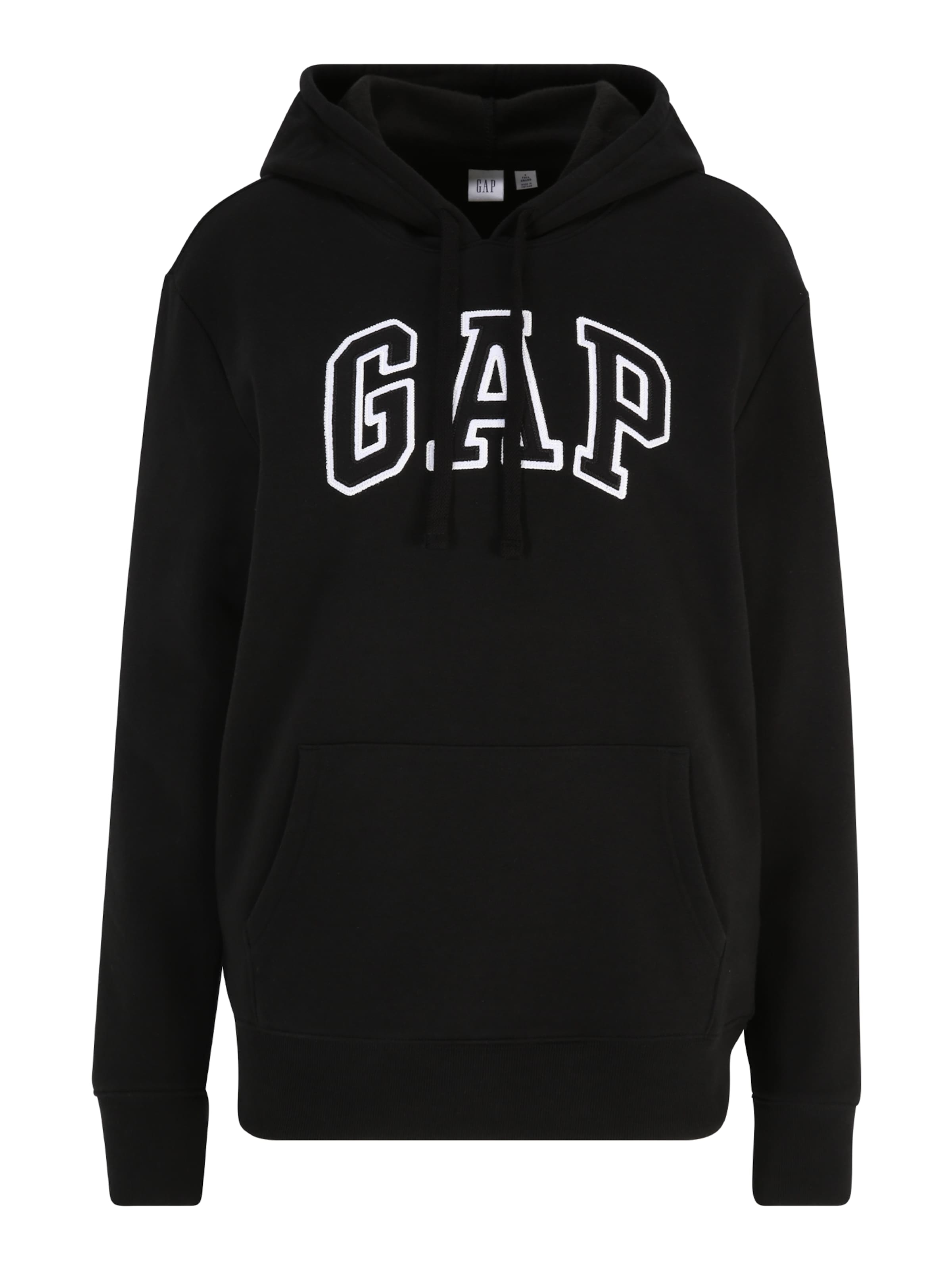 Felpa 'HERITAGE' di Gap Tall in nero: frontale