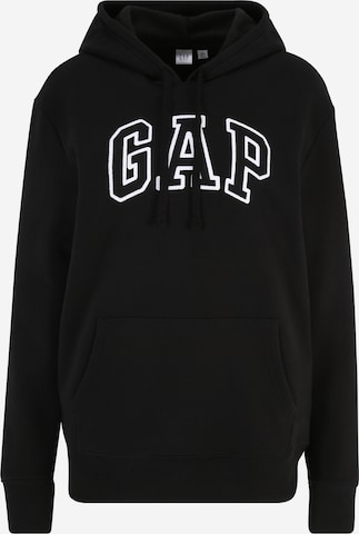 Gap Tall Sweatshirt in Schwarz: predná strana