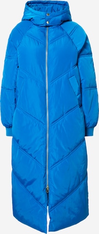 PIECES Winter coat 'Felicity' in Blue: front