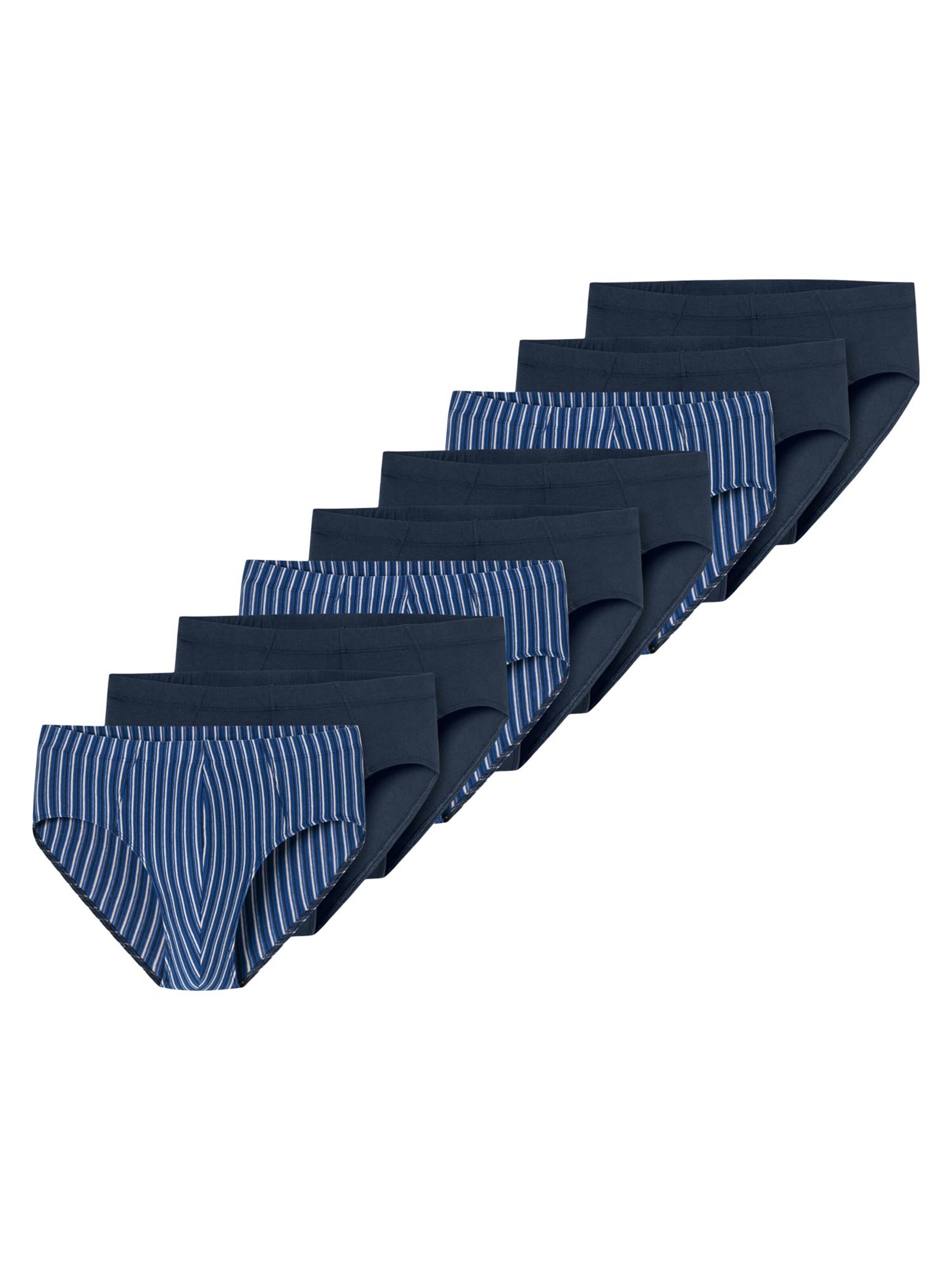 SCHIESSER Slip '95/5 Essentials - Cotton' in Blue: front