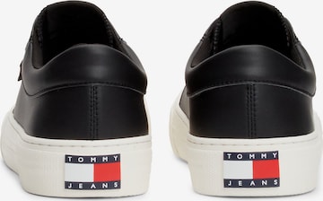 Tommy Jeans Sneakers laag 'Essential Derby' in Zwart