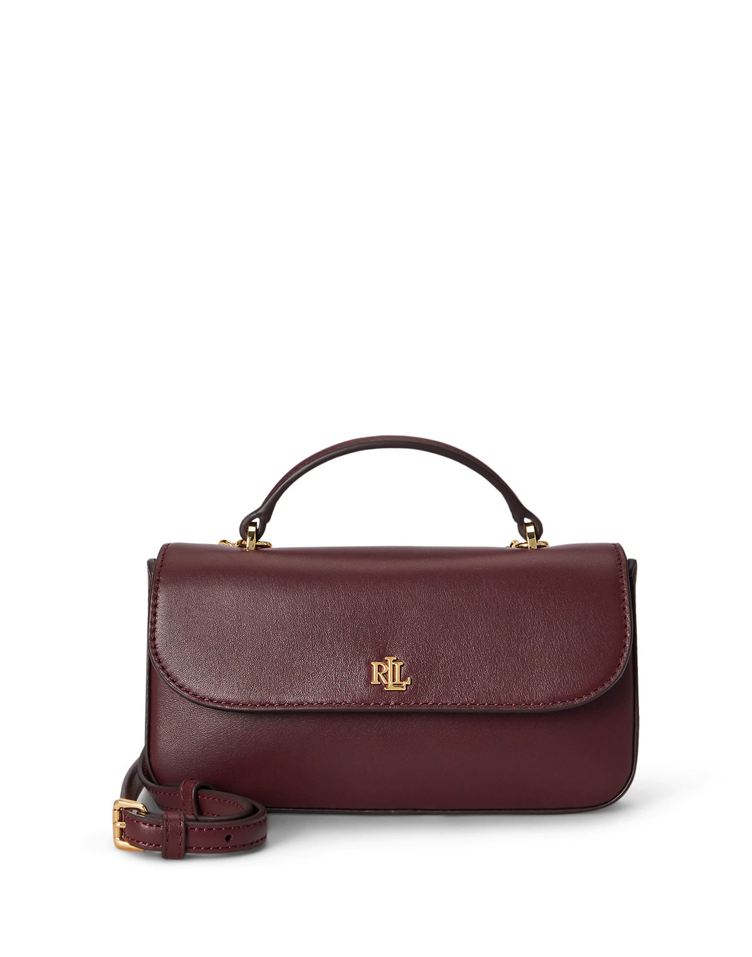 Lauren Ralph Lauren Τσάντα χειρός σε κόκκινο: μπροστά