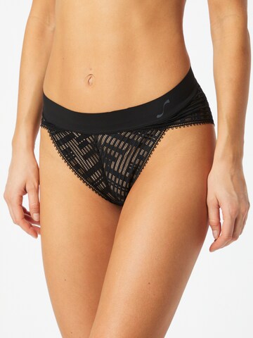 SLOGGI Panty 'S Seven' in Black: front