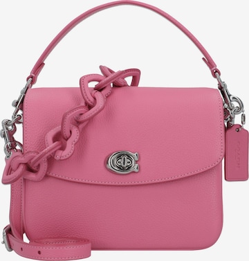 Borsa a mano di COACH in rosa: frontale