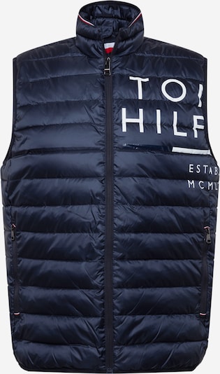 TOMMY HILFIGER Prsluk u tamno plava / bijela, Pregled proizvoda