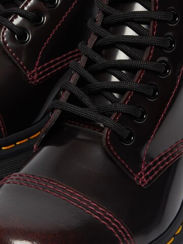 Dr. Martens Lace-Up Boots 'Sinclair' in Red