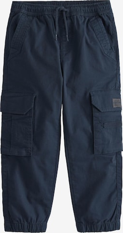 Next Trousers in Blue: front