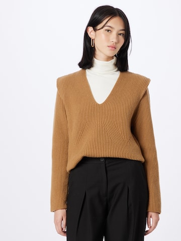 DRYKORN Sweater 'JADYN' in Brown: front