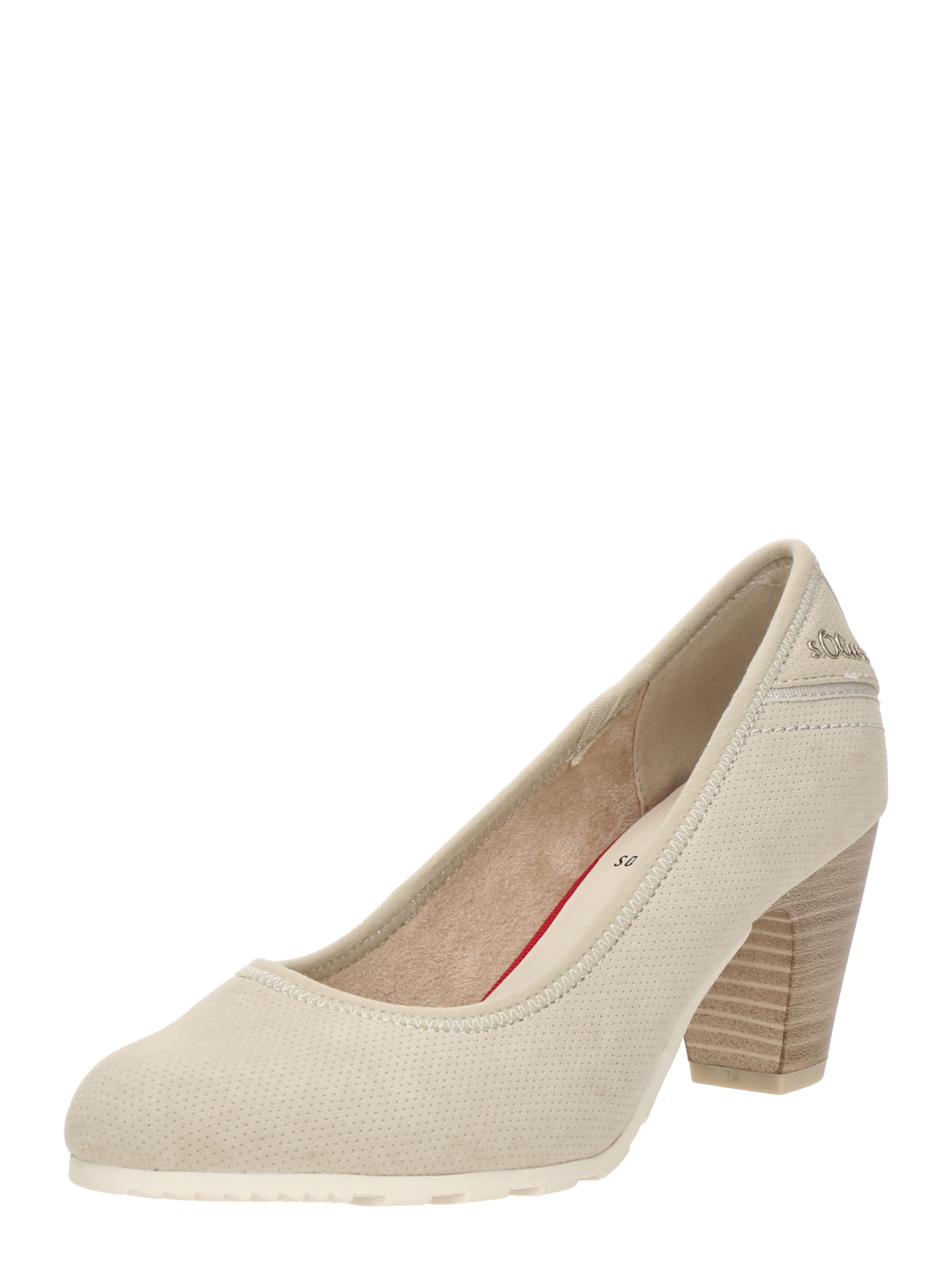 s.Oliver Pumps i beige: forside