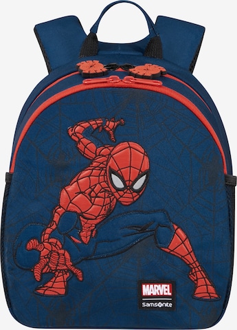 SAMSONITE Backpack 'Disney Ultimate 2.0 Marvel Spiderman Web' in Blue: front