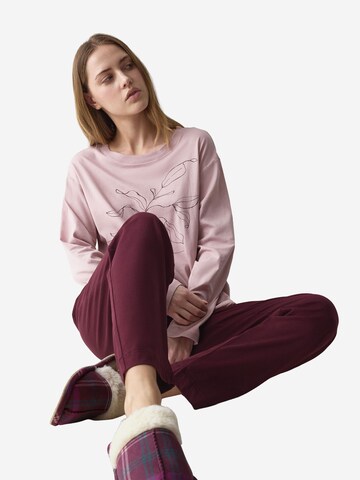 Pyjama ' Red Label Sets Good ' TRIUMPH en rose