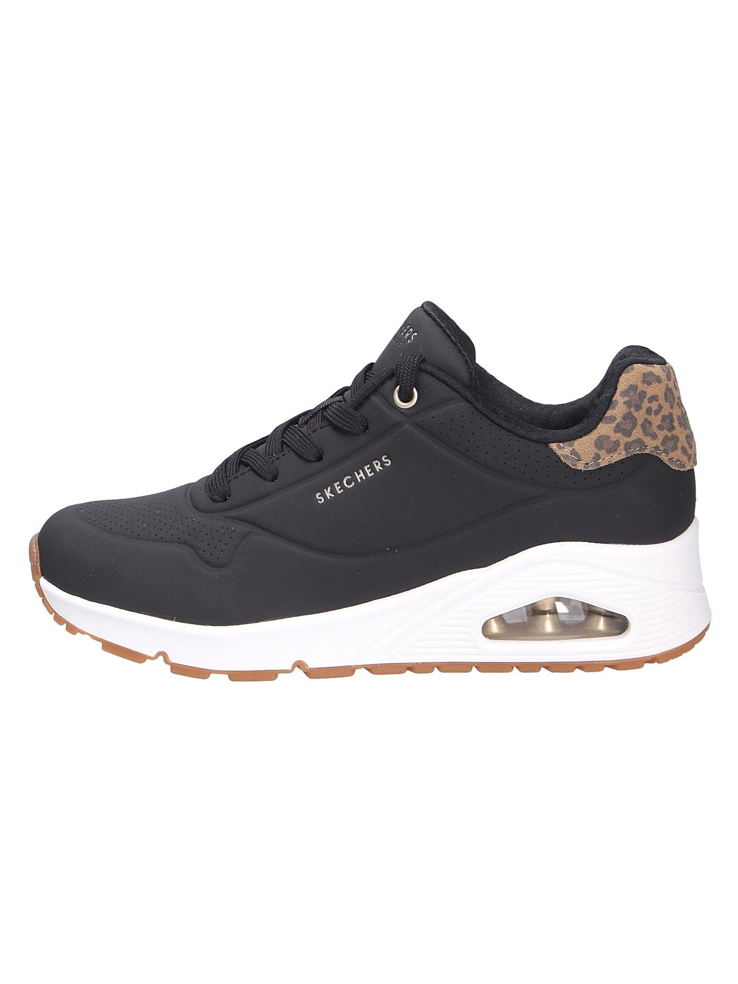SKECHERS Σνίκερ χαμηλό 'UNO' σε μαύρο