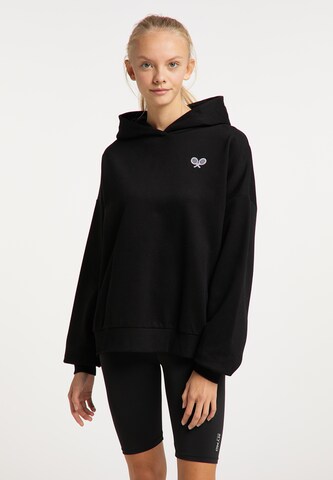 myMo ATHLSR Sweatshirt in Black: front