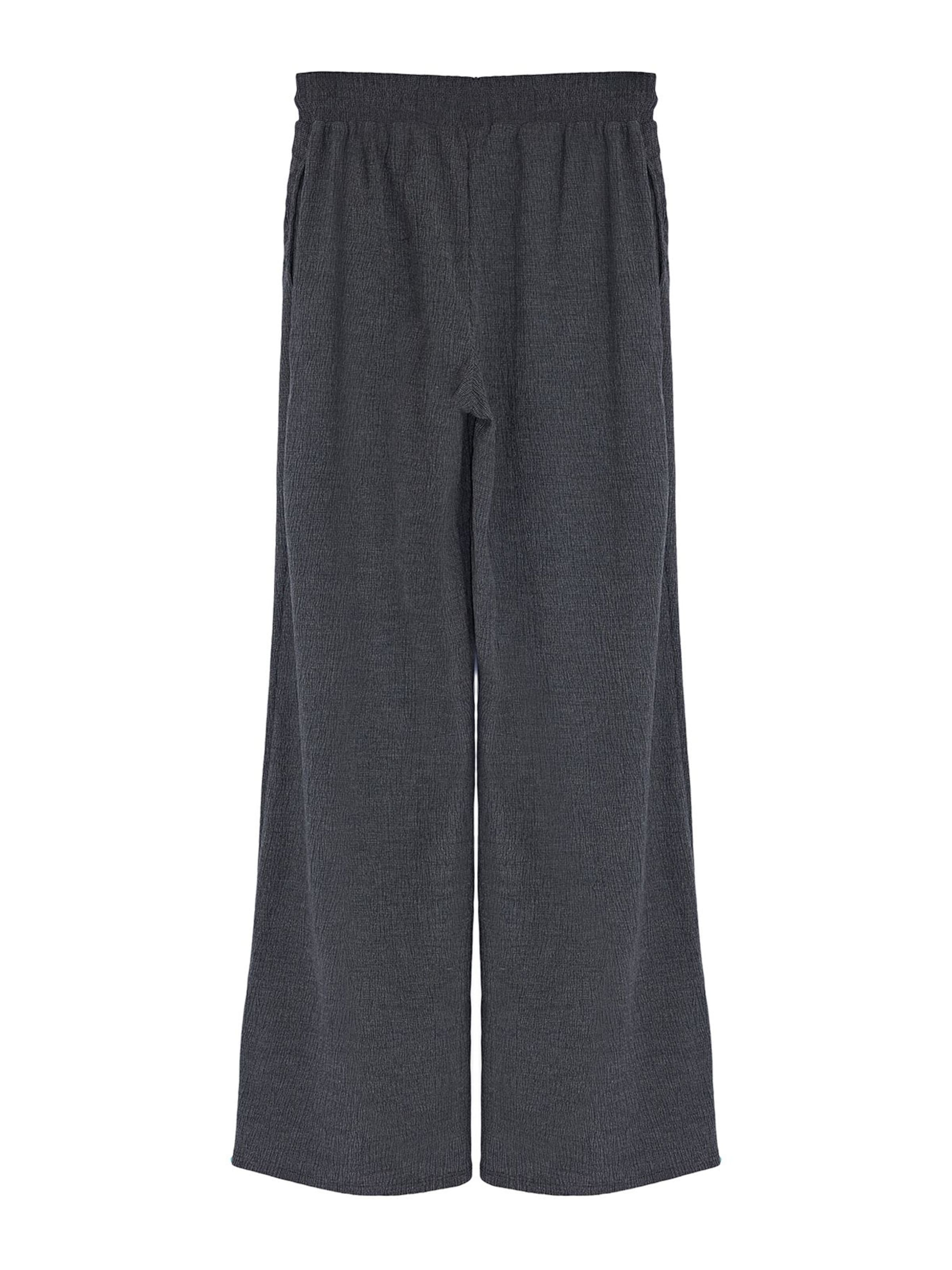 Trendyol Свободный крой Штаны в Серый