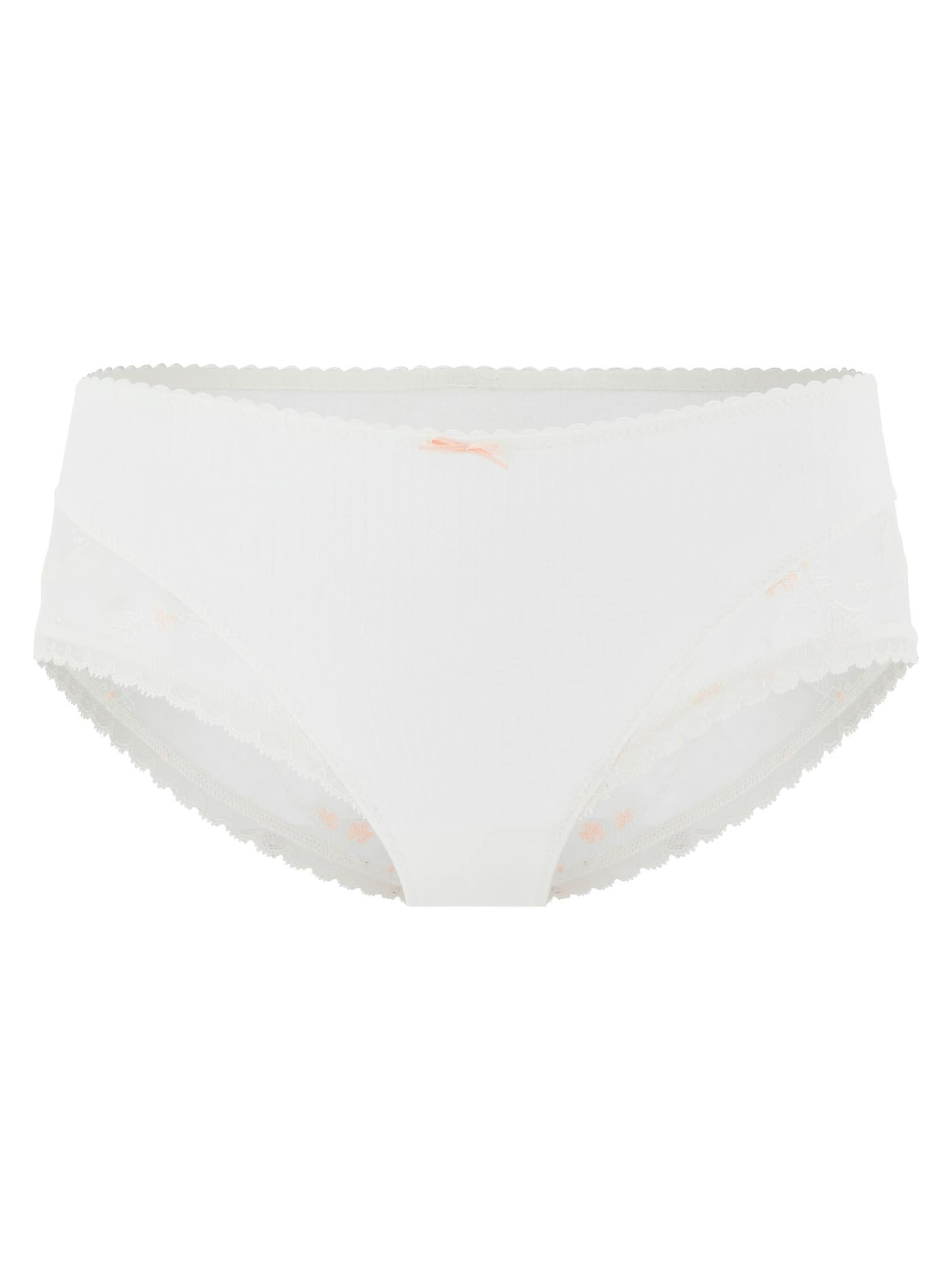 Conturelle Boyshorts 'Mille Fleurs' in Beige: front