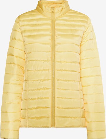 MYMO Between-Season Jacket in Yellow: front