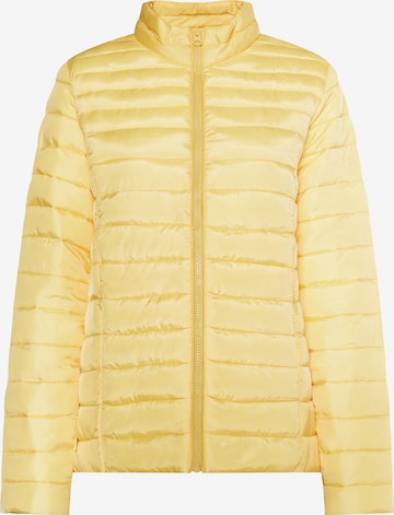 MYMO Between-Season Jacket in Yellow: front