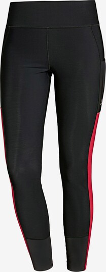 Schöffel Sporthose 'Taja' in rot / schwarz, Produktansicht