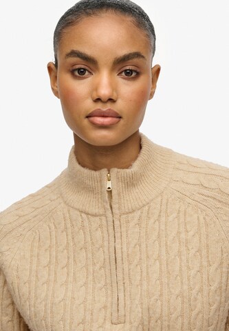 Pull-over Superdry en beige