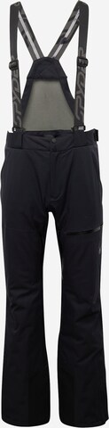 Spyder Regular Workout Pants 'Dare' in Black: front