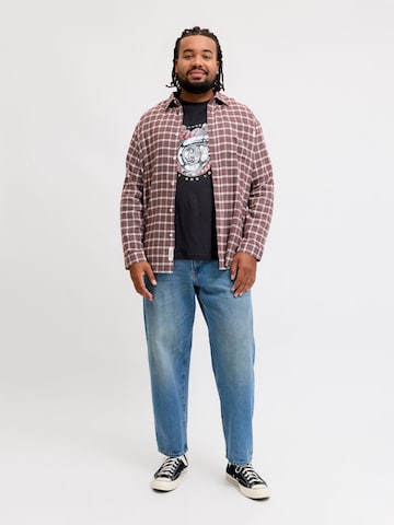 Jack & Jones Plus Shirt in Zwart