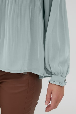 Fransa Blouse 'FRDAJAPLISSE 1' in Blauw