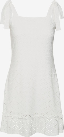 Robe 'TASSA' VERO MODA en blanc : devant