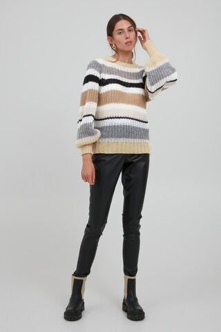 ICHI - Jersey 'Ihmaise' en beige