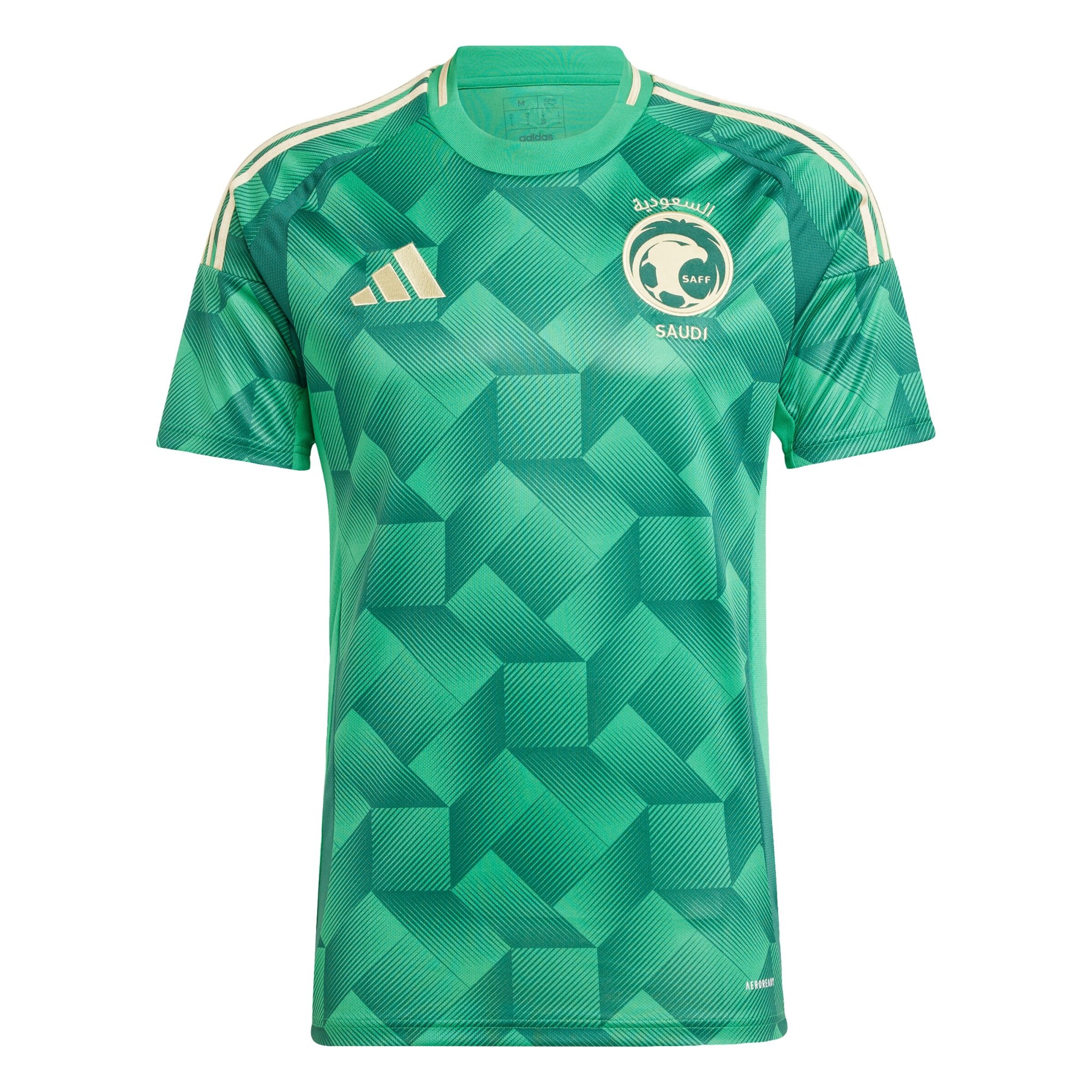ADIDAS PERFORMANCE Jersey 'Saudi Arabia 24 Home' in Green: front