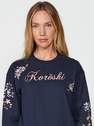 KOROSHISweater majica - plava boja