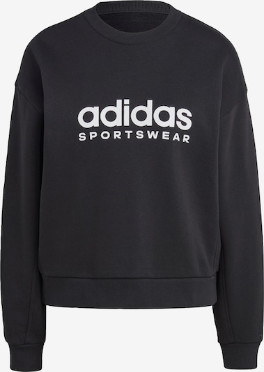 ADIDAS SPORTSWEAR Camiseta deportiva 'All Szn Fleece Graphic' en negro / blanco, Vista del producto