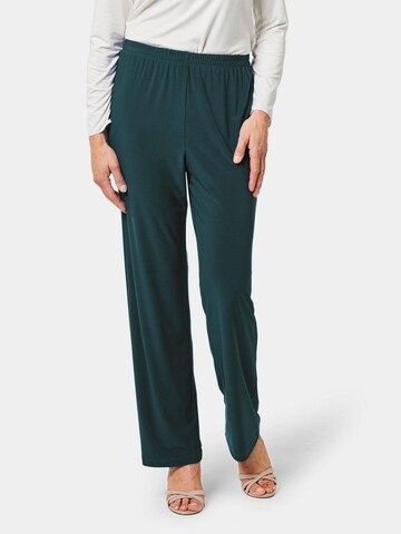Goldner Loose fit Pants in Green: front