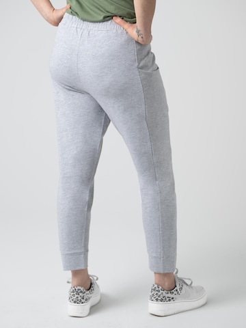 LEAFLETIC Regular Trousers 'Leafletic Women’s Trouser' in Grey