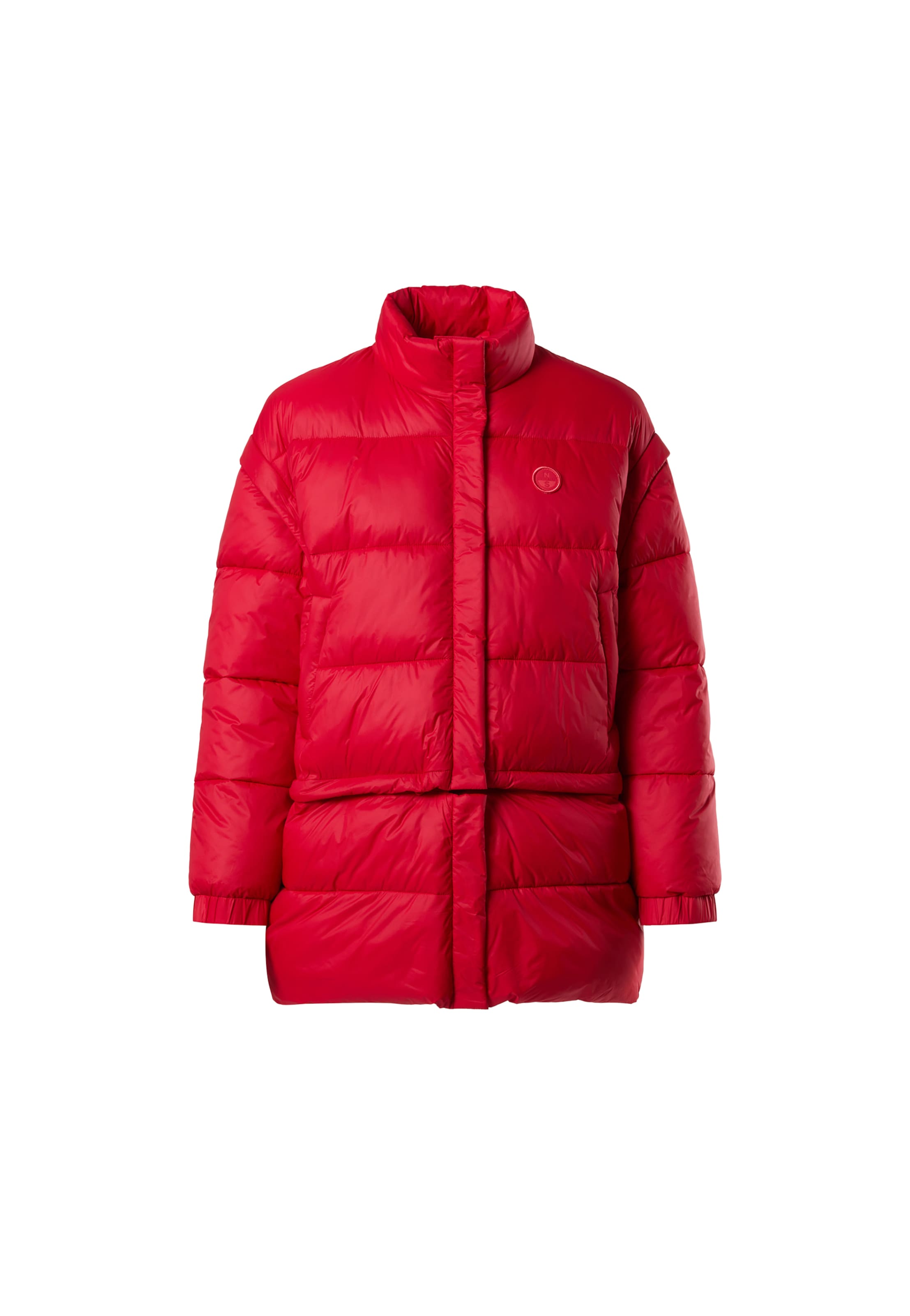North Sails Winter Jacket 'Stratus' in Red: front