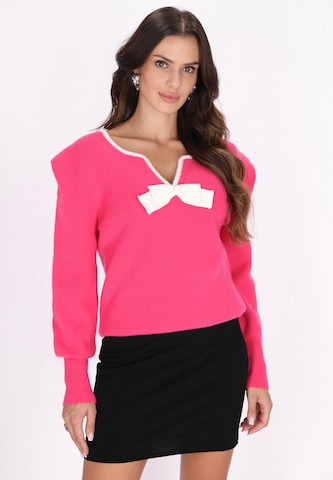 faina Pullover in Pink: Vorderseite